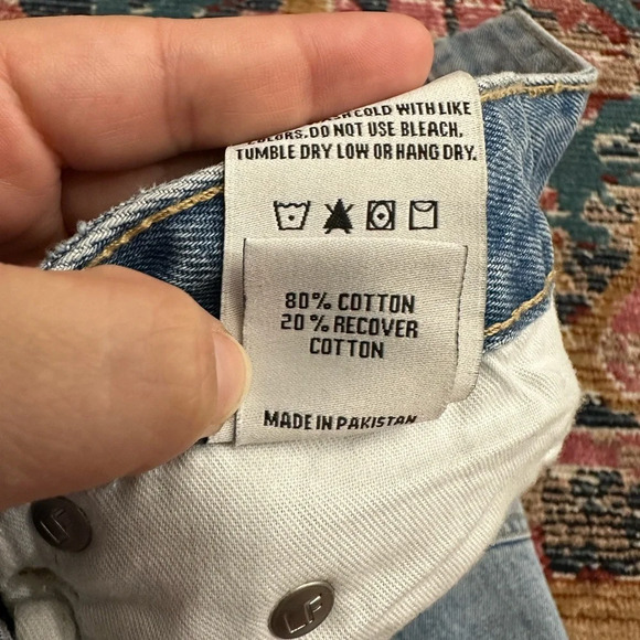 Lovers And Friends Hi Rise Cut Off Jack Shorts NWT Size 29 - Picture 5 of 5